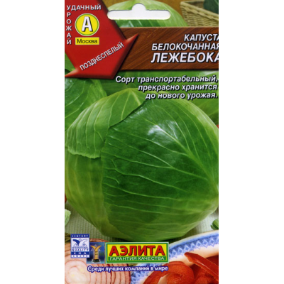 Капуста Лежебока белокочанная 