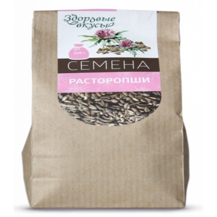 Семена расторопши 200 г (Здоровые вкусы)