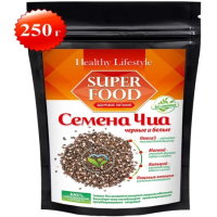 Семена чиа черные и белые (Healthy Lifestyle)