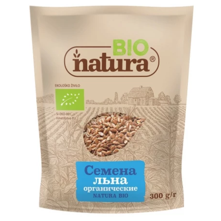 Cемена льна органические 300 г (Zito Natura Bio)