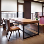 Обеденный стол на кухню в стиле Loft на заказ.