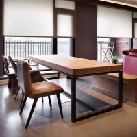 Обеденный стол на кухню в стиле Loft на заказ.